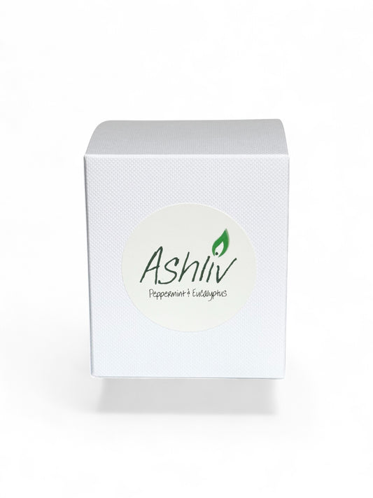 20cl Soy Wax Candle, Peppermint & Eucalyptus