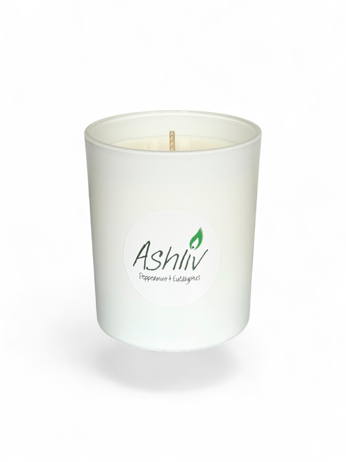 20cl Soy Wax Candle, Peppermint & Eucalyptus