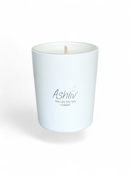 9cl Soy Wax Votive Candle, Neroli Light, Ylang Ylang & Cedarwood