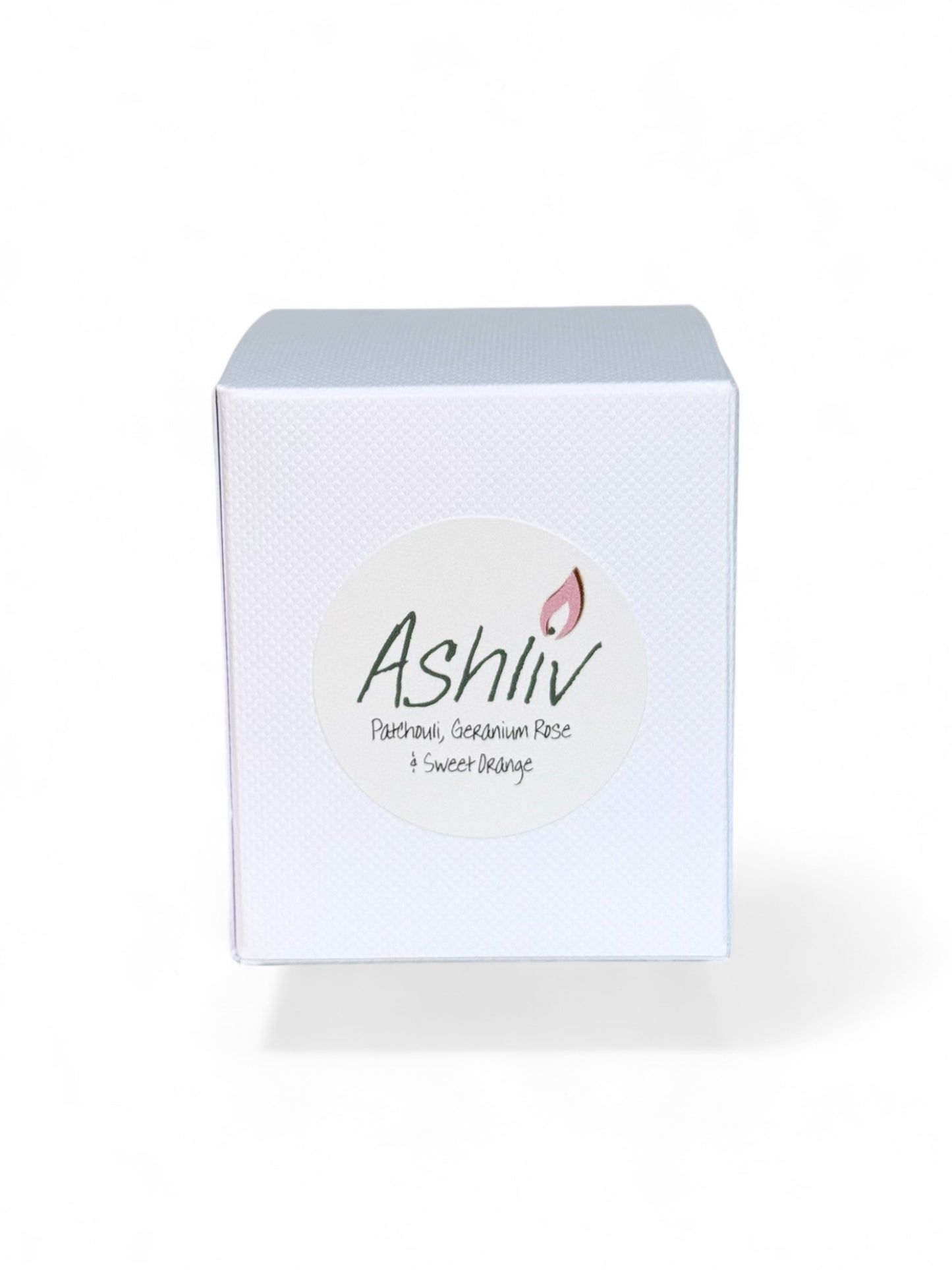 9cl Soy Wax Votive Candle, Patchouli, Rose Geranium and Sweet Orange